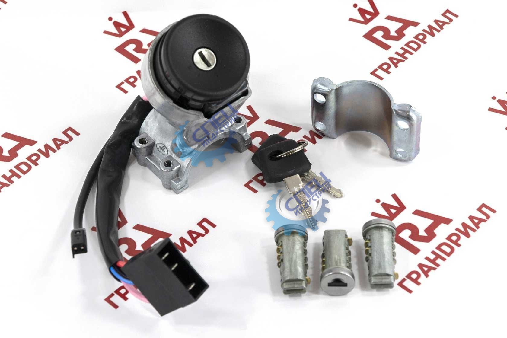 Замок зажигания ВАЗ-2190 Granta с личинками дверей к-т (Гранд Ри Ал) GR04012