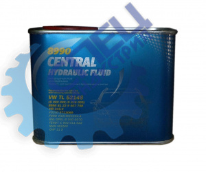 Гидромасло CHF Central Hydravlik fluid  0,5 л (Mannol) 8990 желез.банка