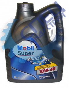 А/масло Mobil Super 2000 X1 10W40 Diesel  4 л