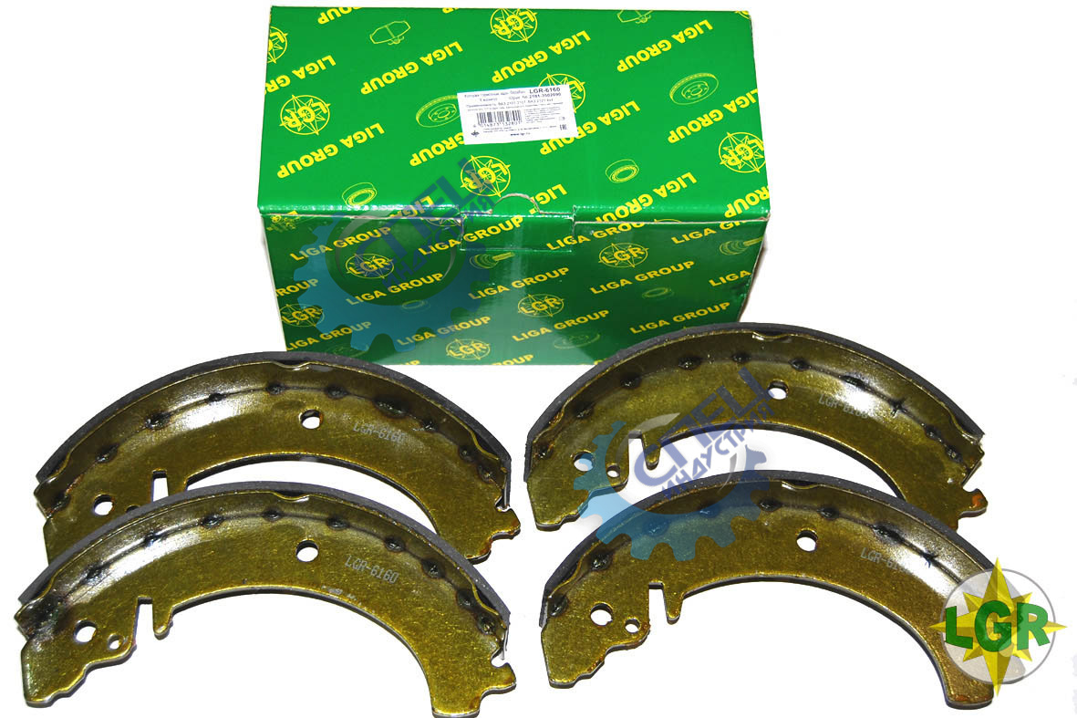 Колодка торм зад ВАЗ-2101 (LGR) LGR-6160