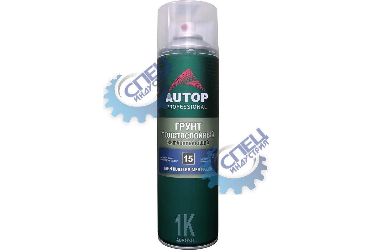 Грунт толстослойный выравнивающий №15 белый аэр 650мл (AUTOP PROFESSIONAL)