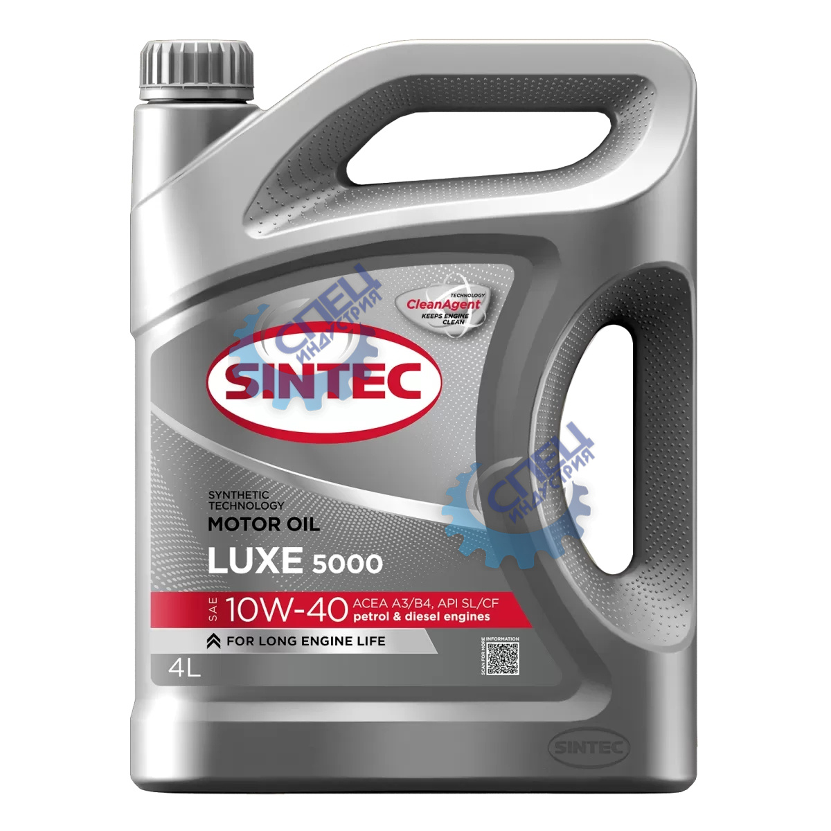 А/масло SINTEC Luxe 5000 10W40 п/с 4 л