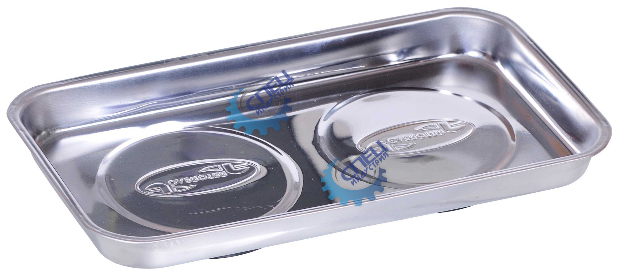 Миска для крепежа метал магнитная прямоугольная 142*241мм (АвтоДело) (15133) 40326