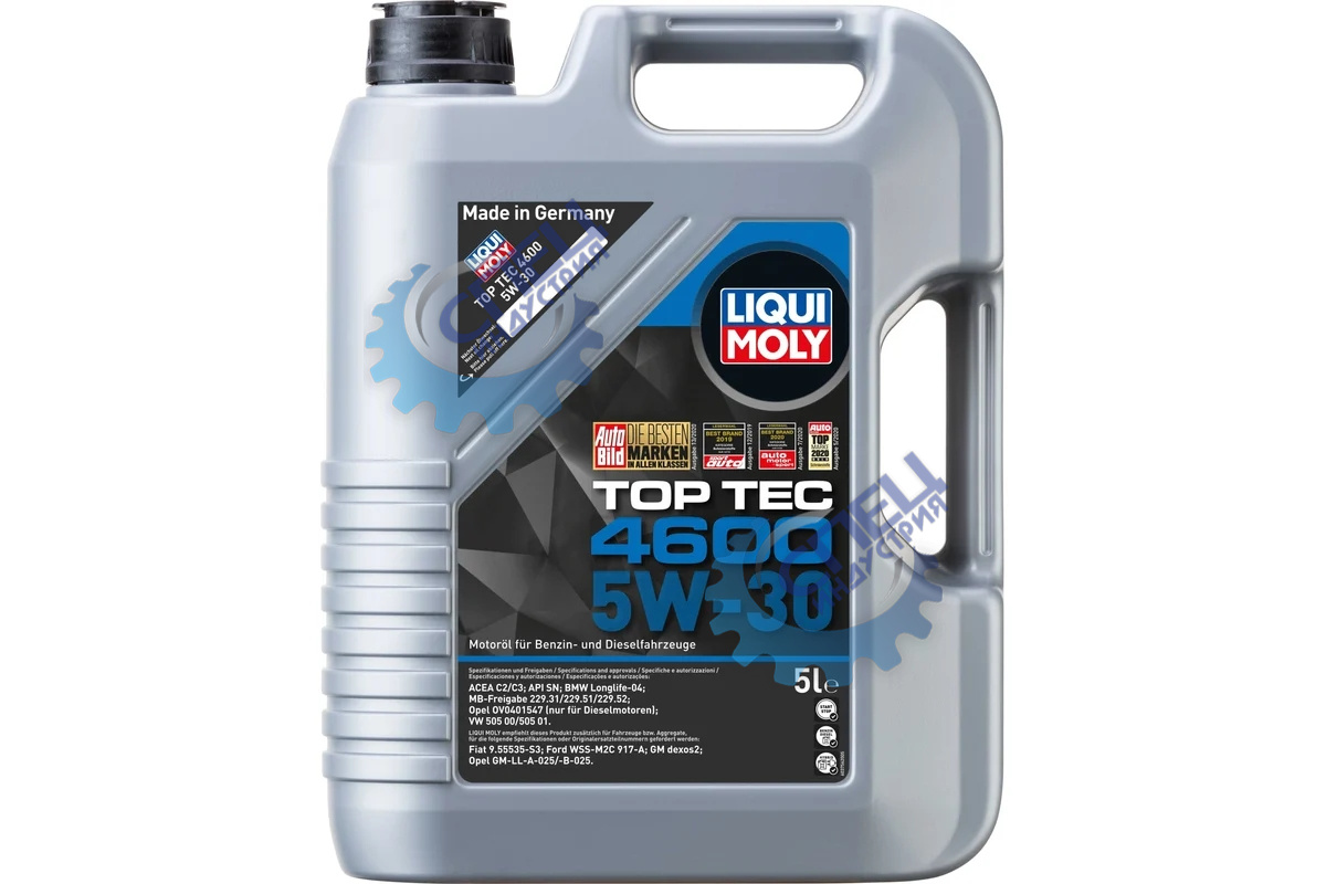 А/масло Liqui Moly 2316 Top Tec 4600  5W30 синт 5л
