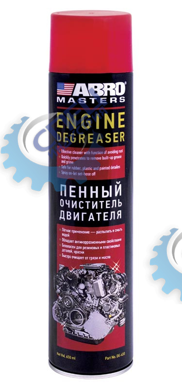 Очиститель двигателя пенный 650 мл (ABRO) DG-450-RW MASTERS