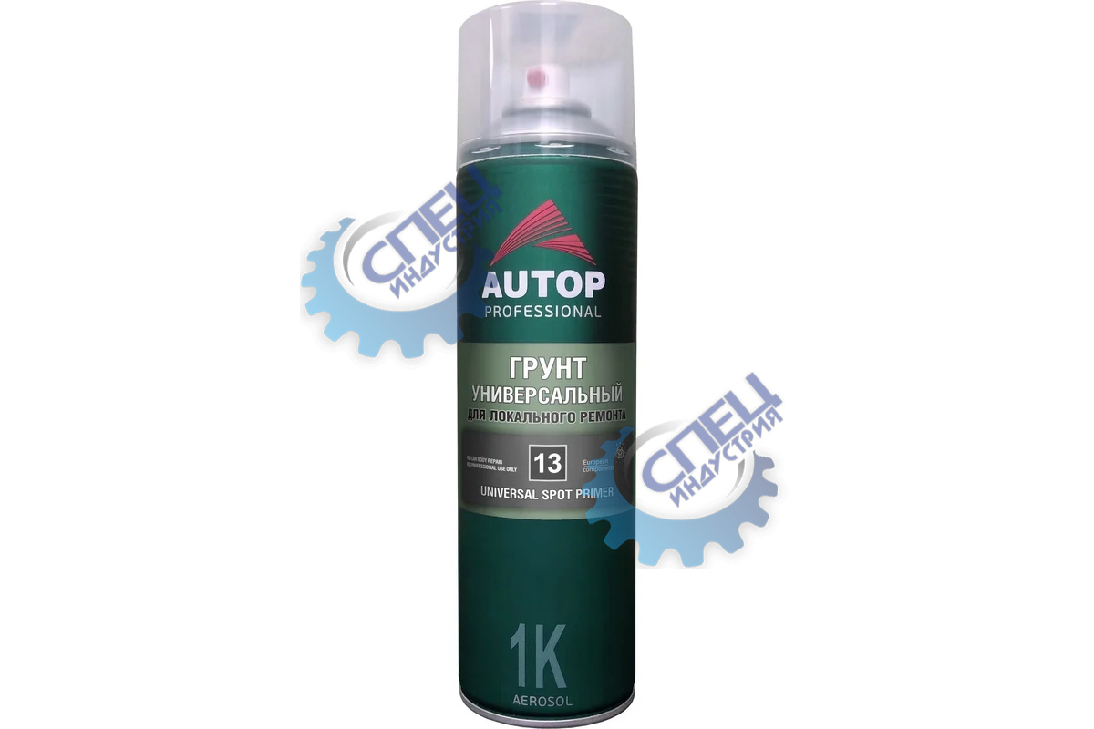 Грунт универсальный черный №13 для локального ремонта аэр 650мл (AUTOP PROFESSIONAL)