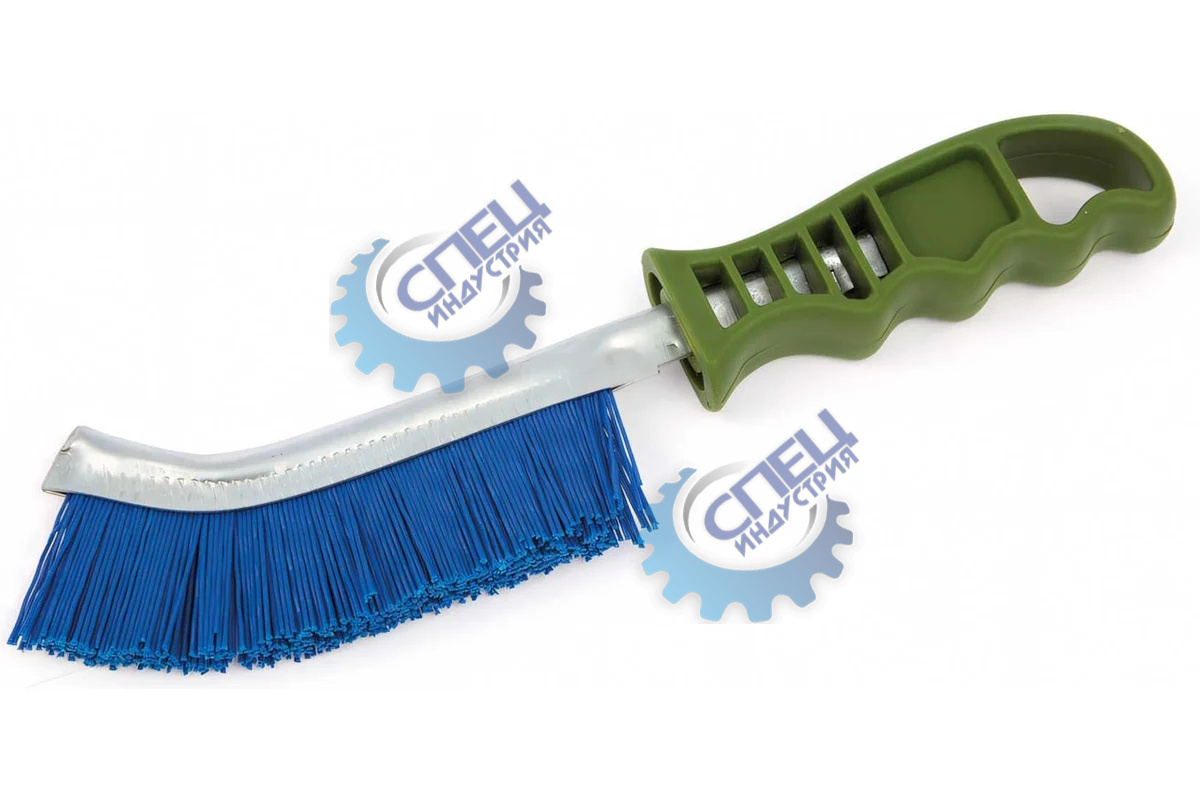 Щетка по металлу с пластиковой ручкой (ДТ) ПВХ щетина