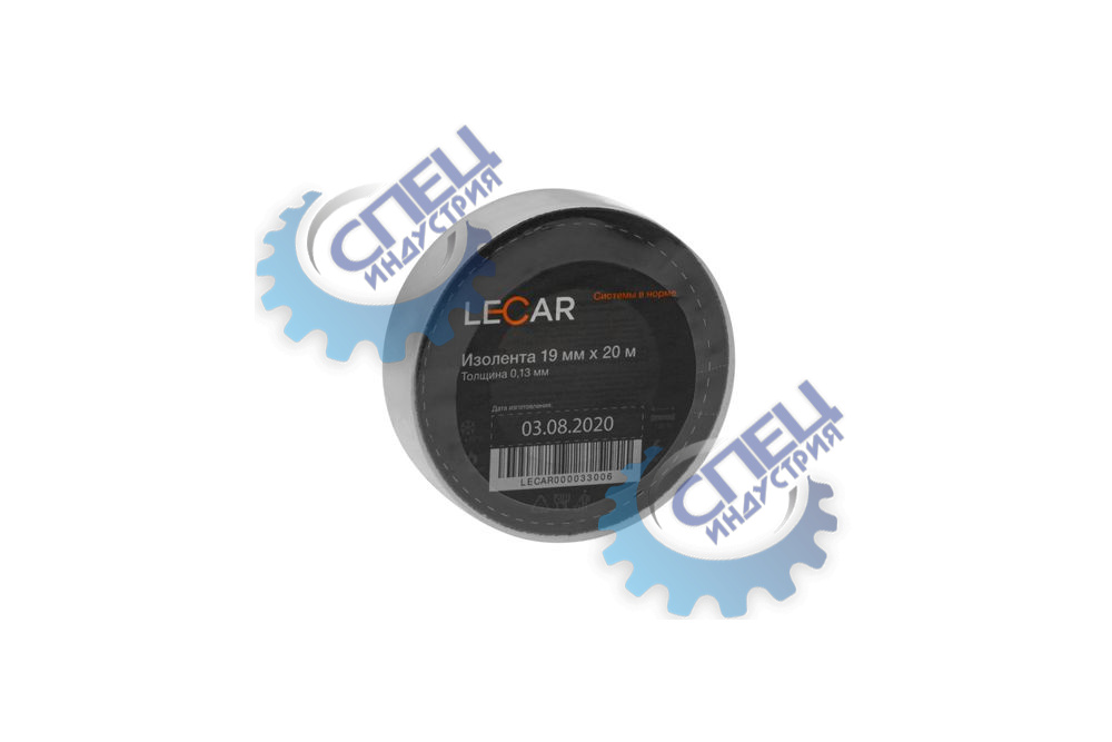 Изолента ПВХ 19мм*20м белая (Лада-Имидж LECAR)