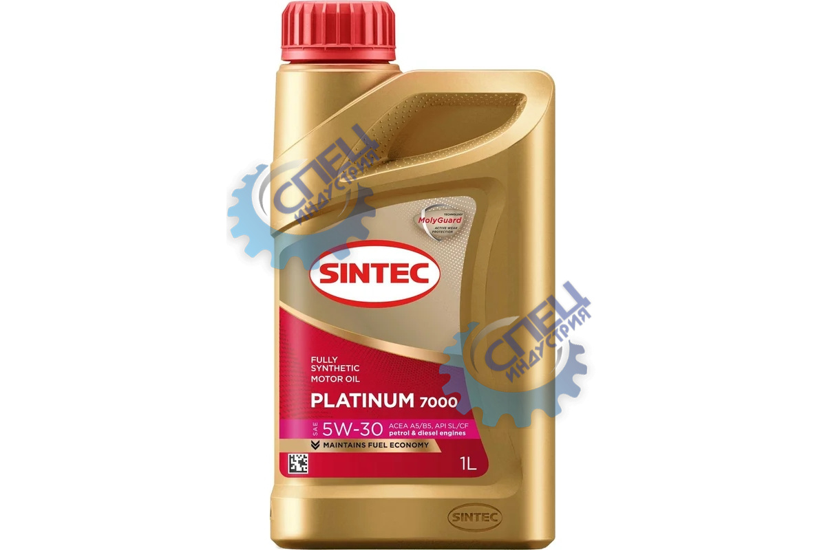 А/масло SINTEC Платинум 7000 5W30  API SL ACEA A5/B5 1л 