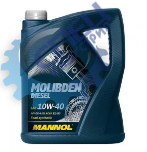 А/масло Mannol Molibden Diesel 10w40   5 л