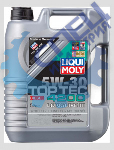 А/масло Liqui Moly 2376 Top Tec 4200  5W30 Diesel синт 5л