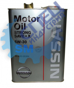 А/масло NISSAN STRONG SAVE X SN 5W30   4 л  (Япония)