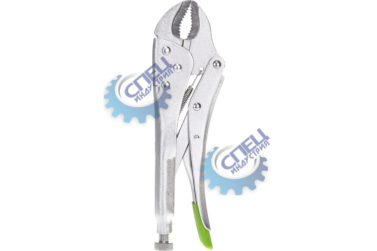 Зажим с фиксатором 250 мм (ДТ) полукругл захват