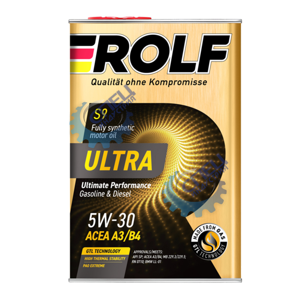 А/масло Rolf Ultra 5W30 4л A3/B4 API SP