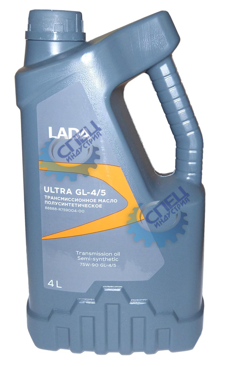 Масло трансм 75W90 GL-4/5 LADA ULTRA 4 л