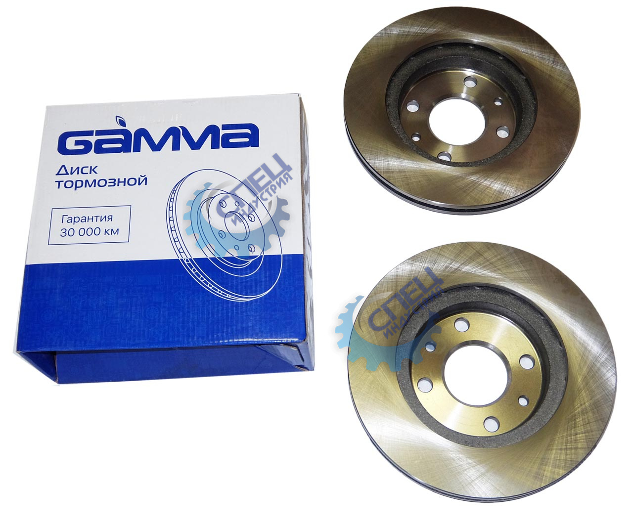 Диск торм передний ВАЗ-2110 вентил R13 (GAMMA) 