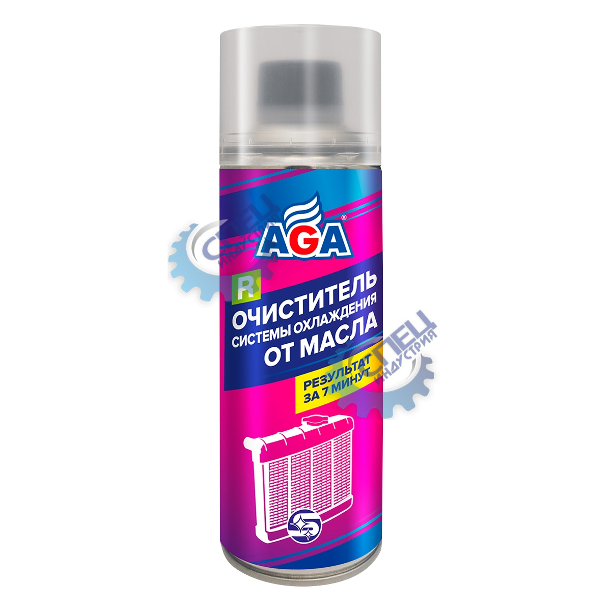 Очиститель системы охлаждения 335 мл (AGA) AGA704R очититель от масла